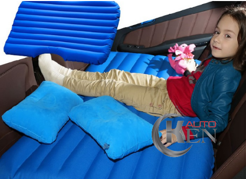 Giường hơi ô tô KenAuto có nhiều màu sắc cho bạn lựa chọn như xanh dương, be, cam, đen, xám,…